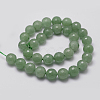 Natural Green Aventurine Beads Strands G-D840-28-6mm-4
