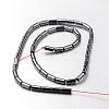 Non-magnetic Synthetic Hematite Bead Strands G-F300-37C-09-2