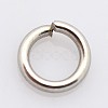 Tarnish Resistant 304 Stainless Steel Open Jump Rings A-STAS-E067-08-7mm-1