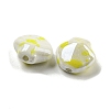 Shell Shape Handmade Porcelain Beads X1-PORC-E022-01C-3