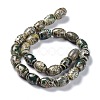 Tibetan Style dZi Beads Strands TDZI-E005-01J-4