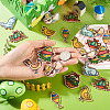40Pcs 8 Styles Easter Polyester Cloth Sew On Ornament Accessories PATC-TA0001-62-7