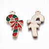 Alloy Enamel Pendants ENAM-Q442-030-RS-3