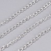 Brass Twisted Chains X-CHC-Q001-5x4mm-S-2