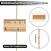 Ion Plating(IP) 304 Stainless Steel Rope Chains CHS-BBC0001-03G-2