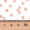 6/0 Transparent Inside Colours Glass Seed Round Beads SEED-N006-004J-4