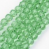 Transparent Glass Bead Strands X-GLAA-G013-6mm-55-1