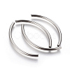 Non-Tarnish 304 Stainless Steel Tube Beads X-STAS-G192-19P-1