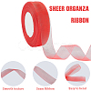 1 Rolls Sheer Organza Ribbon SRIB-CY0001-22A-05-3