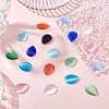 22Pcs 11 Colors Cat Eye Cabochons CE-SC0001-03-4