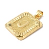 Rack Plating Brass Pendants KK-B092-42G-J-2
