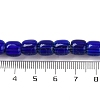 Handmade Lampwork Chevron Beads Strands X-LAMP-K041-01B-21-5