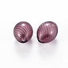 Transparent Handmade Blown Glass Globe Beads X-GLAA-T012-08-2