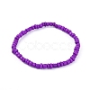 Glass Seed Beads Stretch Bracelets BJEW-JB06291-05-3