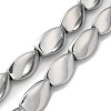 Electroplated Non-magnetic Synthetic Hematite Beads Strands G-P518-01B-1