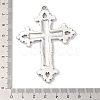 Tibetan Style Alloy Big Gothic Pendants TIBEP-A20541-AS-FF-3