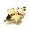 Ion Plating(IP) 304 Stainless Steel Manual Polishing Charms STAS-M059-02G-03-2