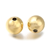 Rack Plating Brass Beads KK-K373-08D-G-1