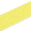 Transparent Glass Beads Strands GLAA-H021-03-23-1