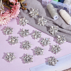 Stainless Steel & Glass Ornaments Accessories AJEW-WH0696-122A-4