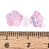 Electroplate Glass Beads Strands EGLA-T021-22E-4