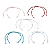 Polyester Cord Braided Bracelet Making AJEW-JB01377-1