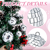 81Pcs 5 Styles Glass Pendants FIND-GW0001-02-5