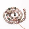 Natural Rutilated Quartz Beads Strands G-R445-6x8-38-2