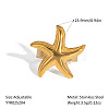Ocean Themes Stainless Steel Adjustable Finger Rings for Women LS-VG5206-3-1
