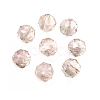 Electroplate Transparent Round Glass Beads GL-CBA6A73-AB04-1