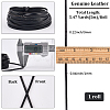 5M Cowhide Leather Cords for DIY Craft WL-GF0001-25A-01-2