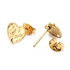 Ion Plating(IP) 304 Stainless Steel Stud Earring Findings STAS-I183-05A-G-3
