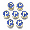 Alloy Enamel Beads X-ENAM-S122-028P-NR-1