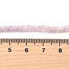 Natural Kunzite Beads Strands G-Q044-A01-3x3mm-5