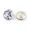 Pointed Back & Back Plated Glass Rhinestone Cabochons RGLA-J012-10mm-001SA-2