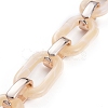 Handmade Acrylic Cable Chains AJEW-JB00634-01-3
