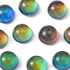 Translucent Glass Cabochons GLAA-YW0001-50-2