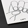 Paper Manicure Display Cards DIY-B062-01A-5