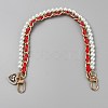 PU Leather & Plastic Pearl  Phone Hand Strap Chains AJEW-WH20048-12B-1
