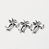 Tibetan Style Alloy Bowknot Bow Charms TIBEP-O009-20-1