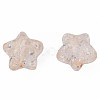 Transparent Crackle Acrylic Beads CACR-N006-13-A01-3