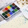 FGB 360G 18 Colors 12/0 Grade A Round Glass Seed Beads SEED-JP0012-14-2mm-5