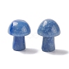 Dyed & Heated Natural Blue Aventurine GuaSha Stone G-A205-26D-2