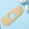 Oval Stainless Steel Faucet Hole Covers STAS-WH20001-18F-G-7