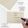 Eco-friendly Paper Greeting Card DIY-WH20002-619A-06-4