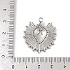 304 Stainless Steel Pendants STAS-D366-05A-P-3