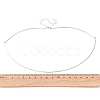 1.5MM Brass Torque Choker Necklaces KK-CBA3297-12P-5