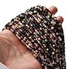 Natural & Synthetic Mixed Gemstone Beads Strands G-RM2025-A16-3mm-1