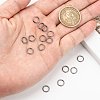 Brass Open Jump Rings JRC8MM-B-6
