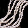 Electroplate Glass Beads Strands EGLA-A034-J2mm-T06-1